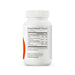 Back of supplement bottle 