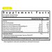 Supplement facts label for a lemonade-flavored product on a white background | Lemonade / 1 Pack, Lemonade / 3 Pack, Lemonade / 6 Pack