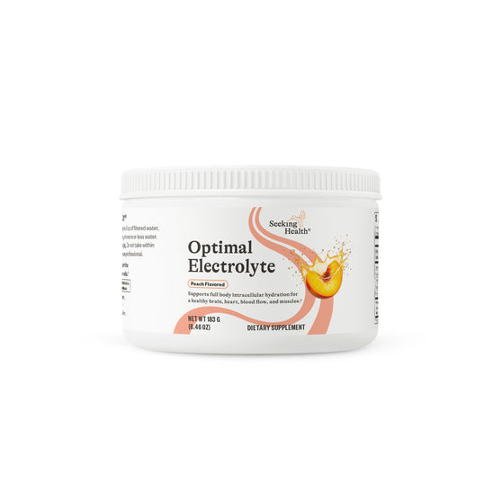 Optimal Electrolyte Peach Container