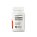 Supplement bottle with label on a white background