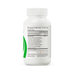 Supplement bottle with label on a white background