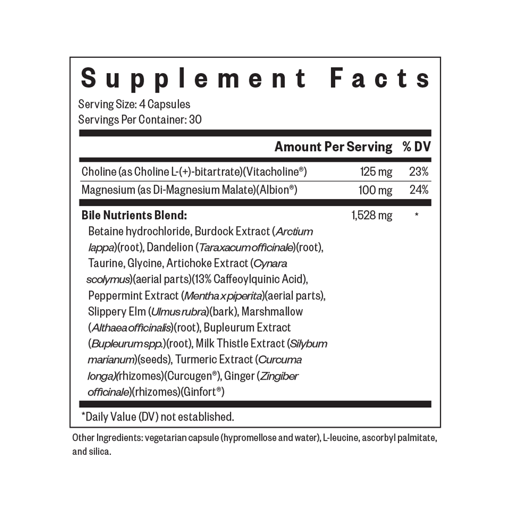 Bile Nutrients