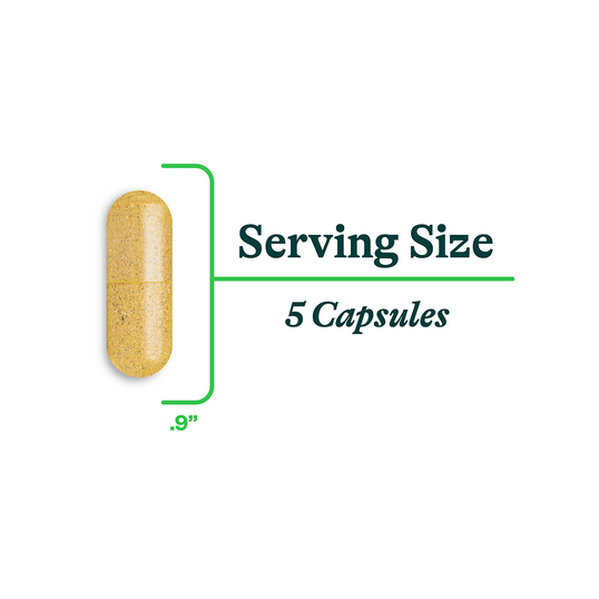image of capsule size .9 inches