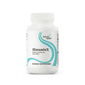Supplement bottle labeled 'HistaminX' by Seeking Health on a white background