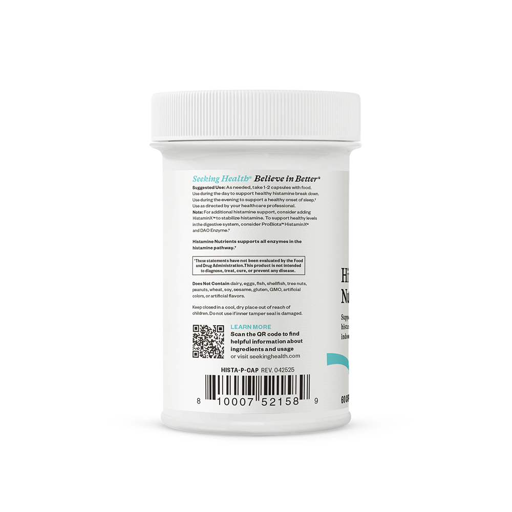 Histamine Nutrients