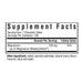 Nutrition Facts of the Magnesum Malate Chewable Vitamins