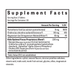Kids Optimal Focus, Nutritional Fact