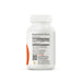 Back of bottle supplement facts 