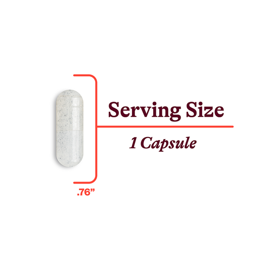 Image of capsule size .76"