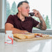Image of man drinking a beverage 