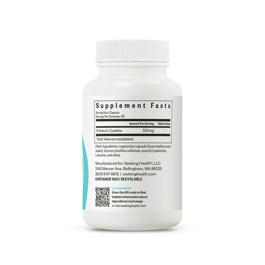 NAC Supplement Bottle