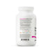 Supplement bottle with label on a white background