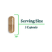 Capsule size .76"