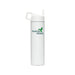 Seeking health branded water bottle white with green bird 