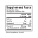 Vitamin D3 Drops Supplement Facts panel image 