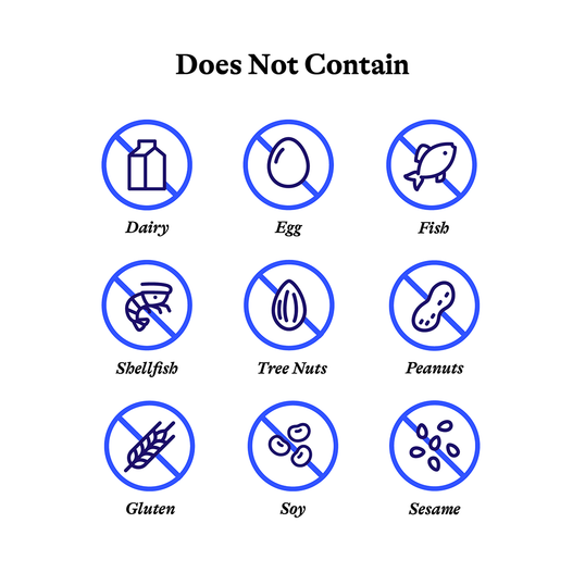 Vitamin D3 + K2 contains no allergens.